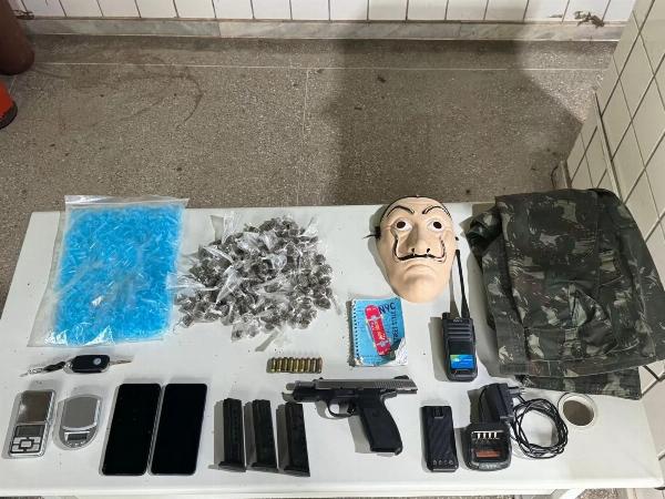 Operação termina com homem morto e material apreendido em Terra Nova